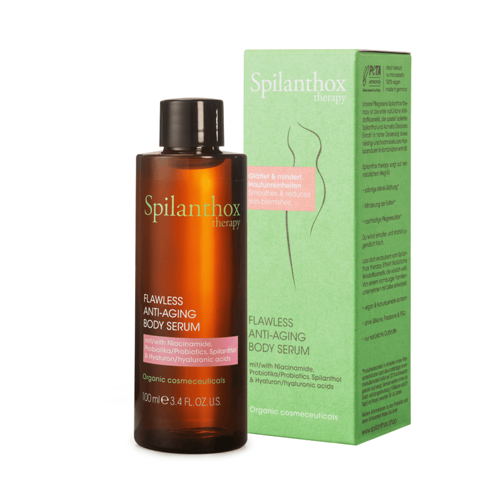 Flawless Anti-Aging Body Serum mit Faltschachtel