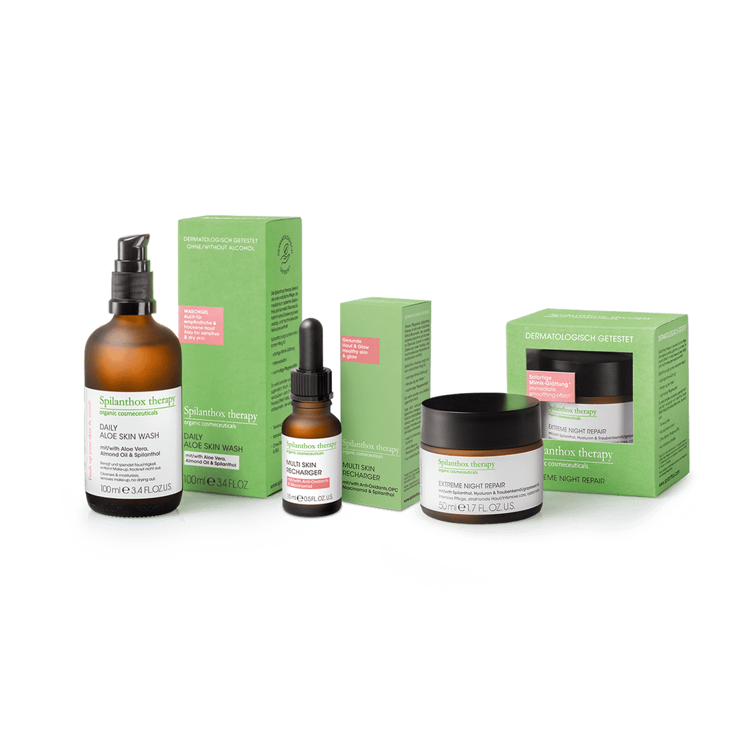 Feuchtigkeits-Set mit Verpackung