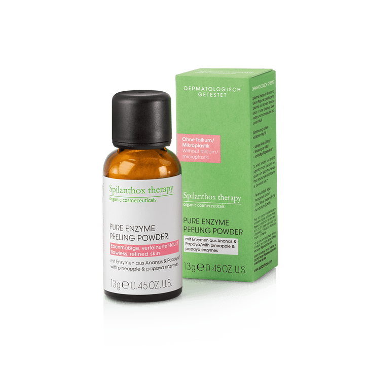 Pure_Enzyme_Peeling_Powder mit Verpackung