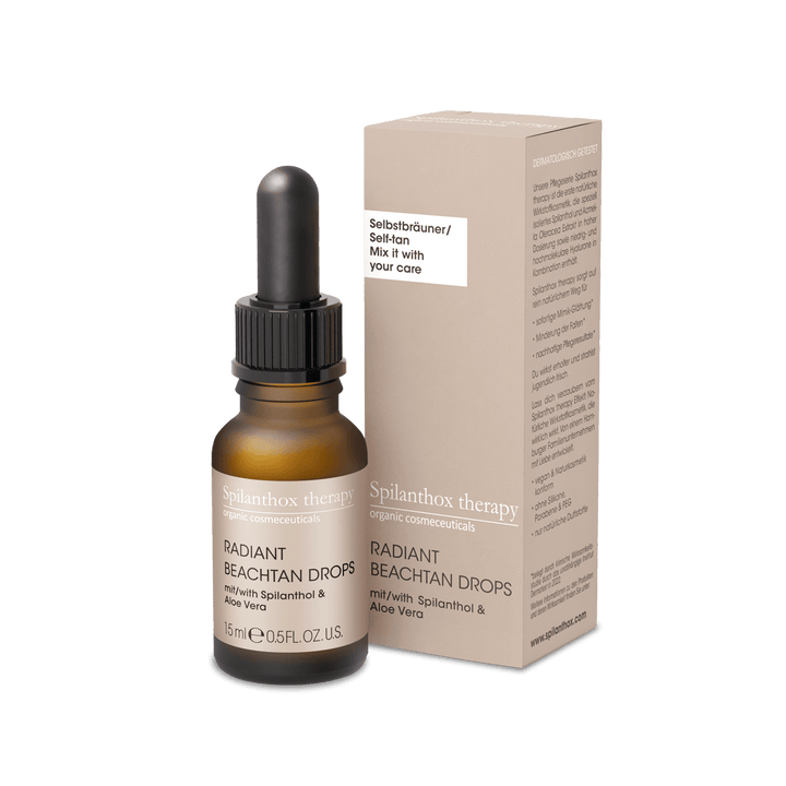 Radiant_Beachtan_Drops mit Verpackung